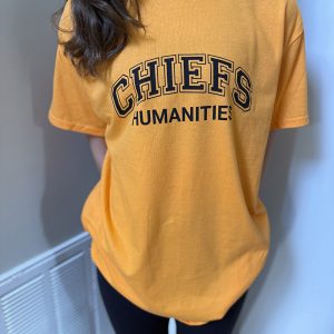 Short Sleeved Orange Chiefs Tee