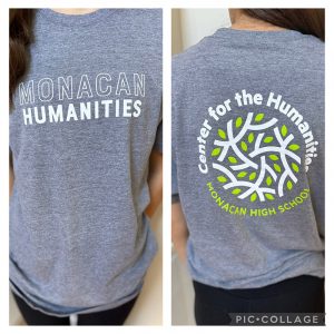 Short Sleeved Gray Humanities Logo Tee